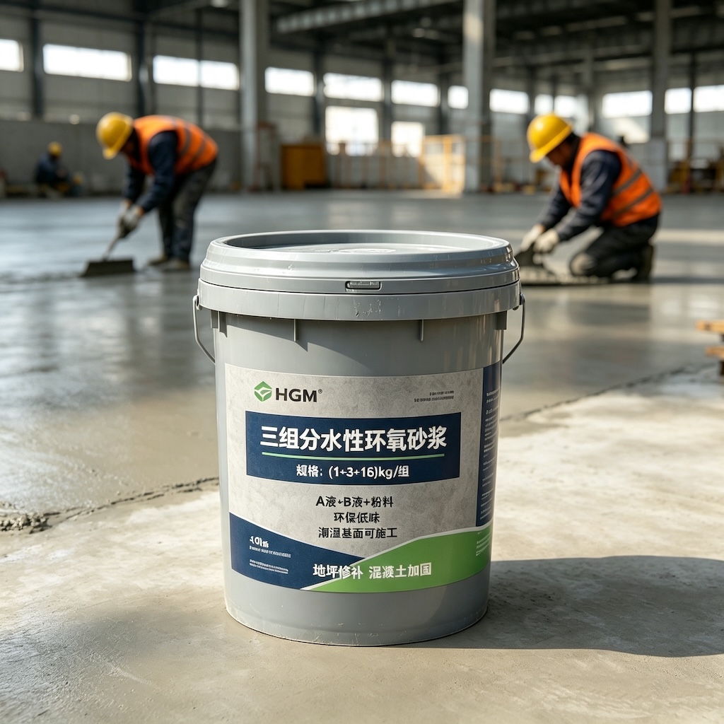 岚皋三组份水性环氧砂浆